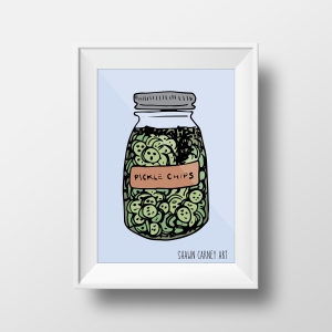 2015-CarneyS-Kitchen-PickleChips-Framed